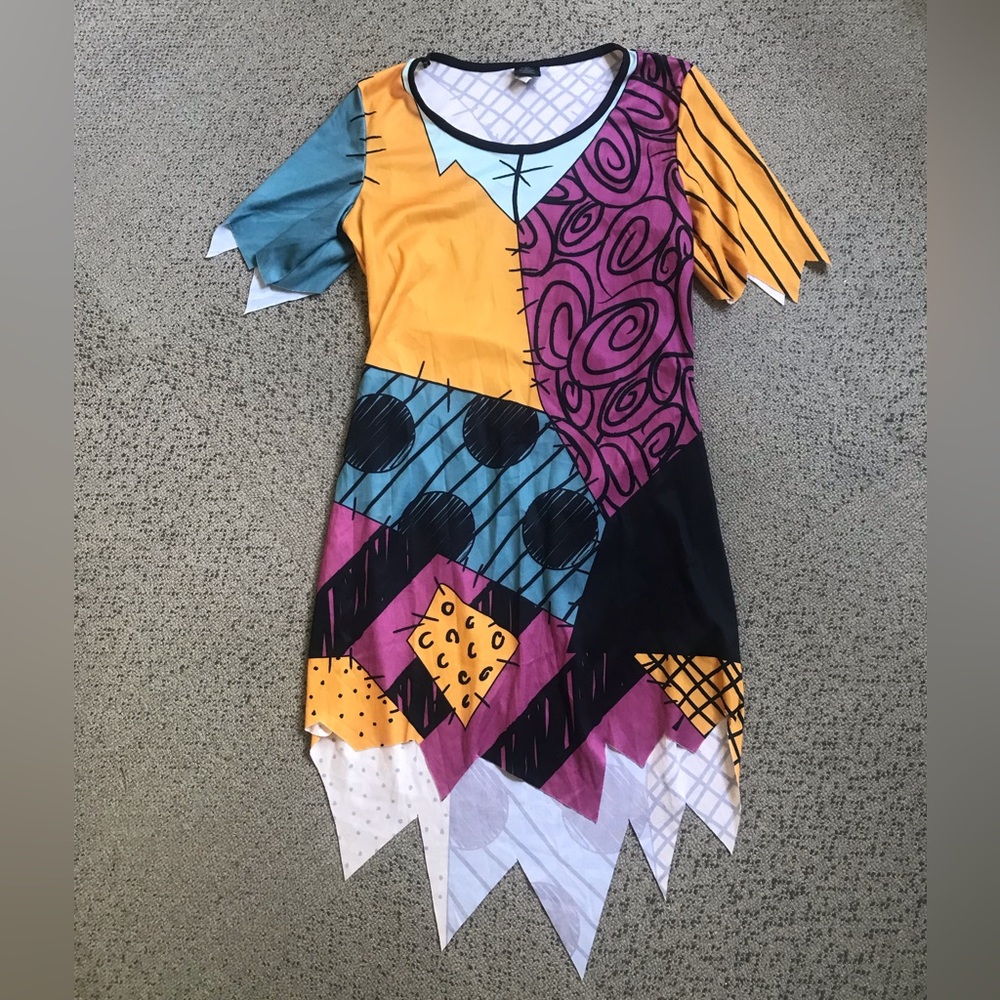 Nightmare before Christmas Sally costume dress